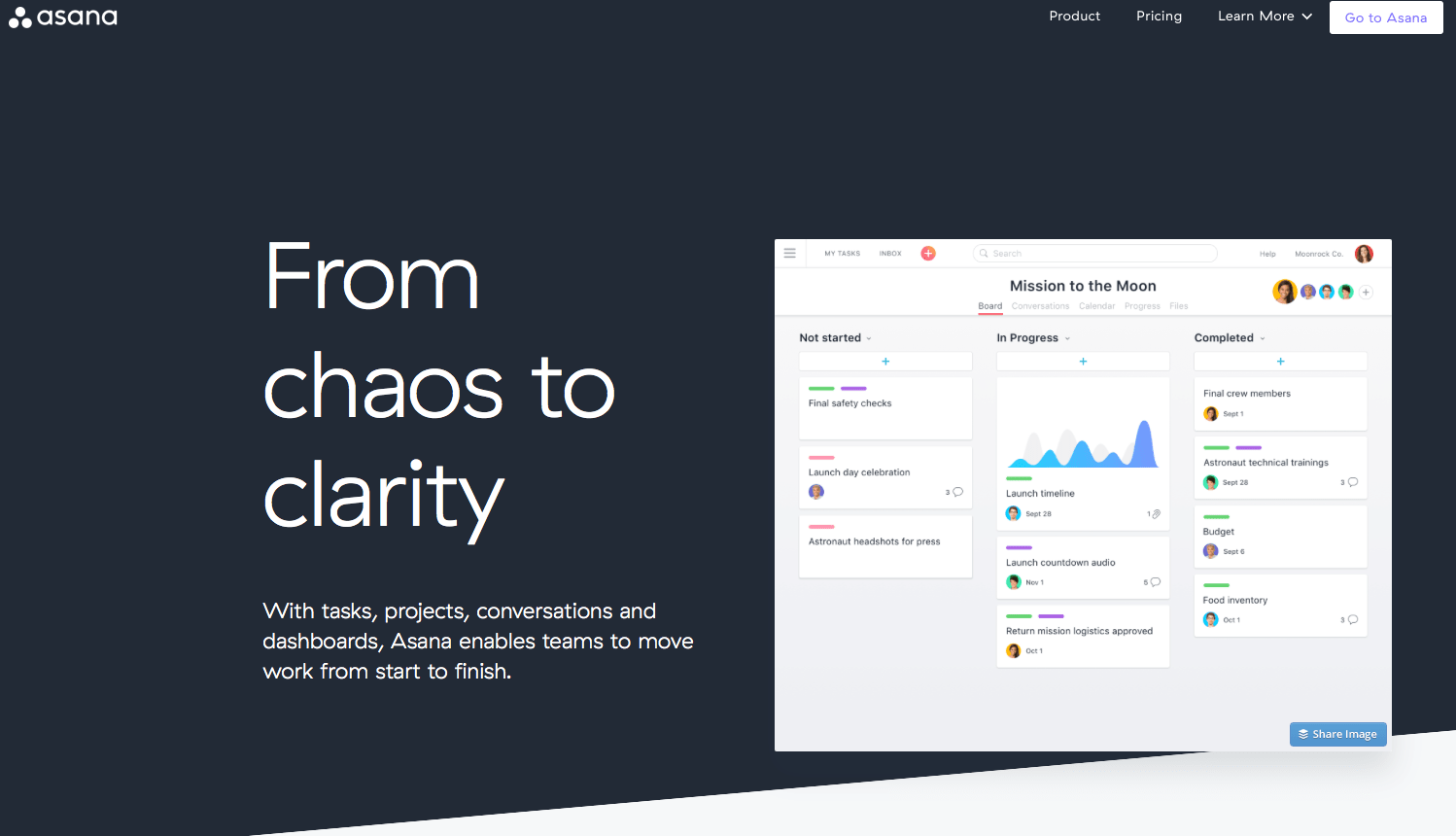 Asana Screenshot