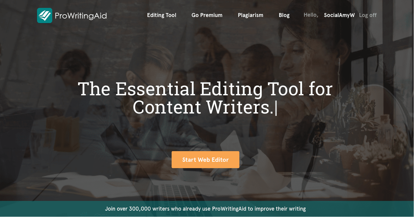 ProWritingAid Writing App Screenshot