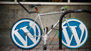 WordPress branded bike