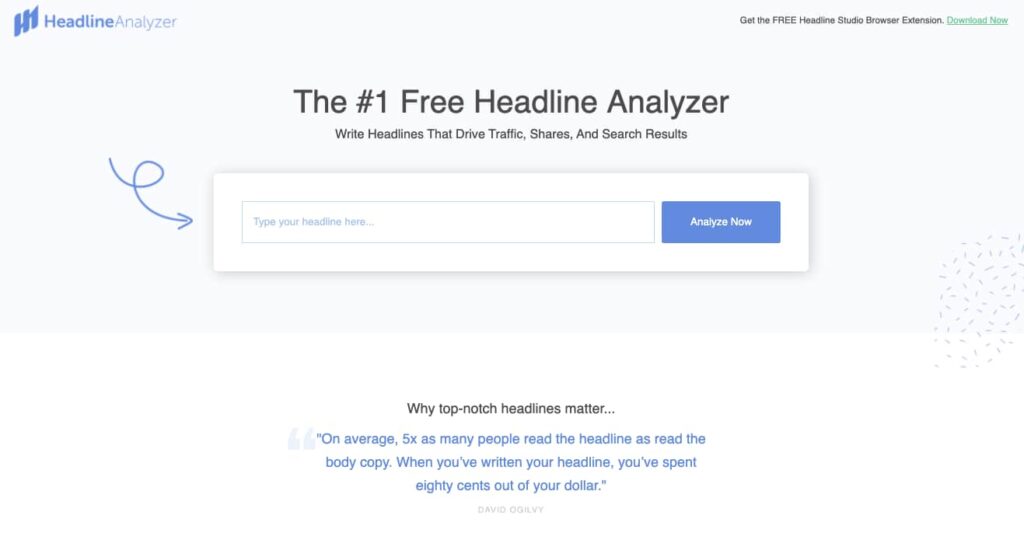 CoSchedule Headline Analyzer Screenshot